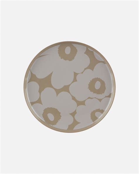 Oiva Unikko Plate 20 Cm｜marimekko台灣官方網站