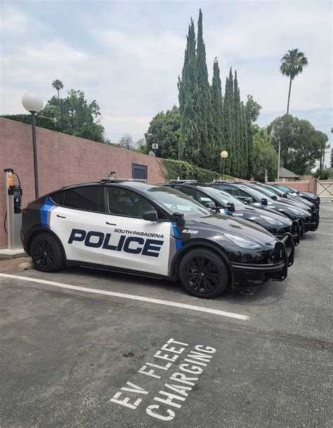 South Pasadena Police First PD to Go All-Electric Vehicle with Teslas