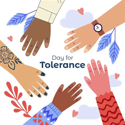 Premium Vector Flat International Day For Tolerance Illustration