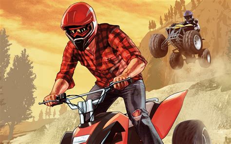 Wallpaper Motorcycle Vehicle Grand Theft Auto V Rockstar Games