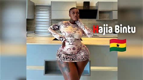 HAJIA BINTU Breathtaking Curvy Ghanaian Plus Size Fashion Model