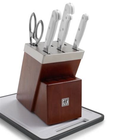 Zwilling Pro Le Blanc 7 Pc Self Sharpening Knife Block Set 7 Pc Kroger