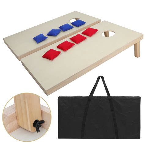 Bean Bag Toss Lawn Games New York Vintage Baseball Cornhole Set