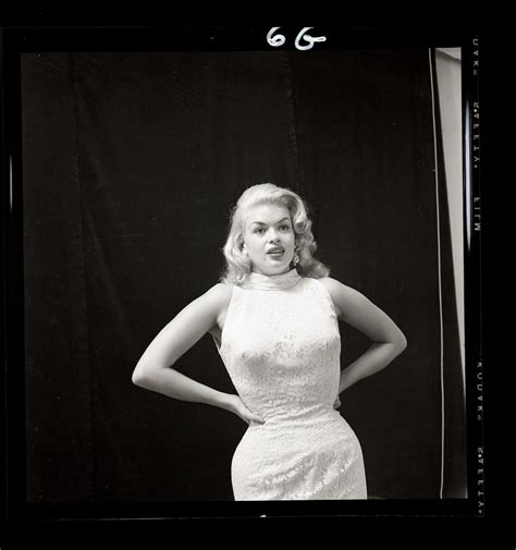 Jayne Mansfield 1955 Voluptuous Pinup 2 1/4 Camera Negative By Milton