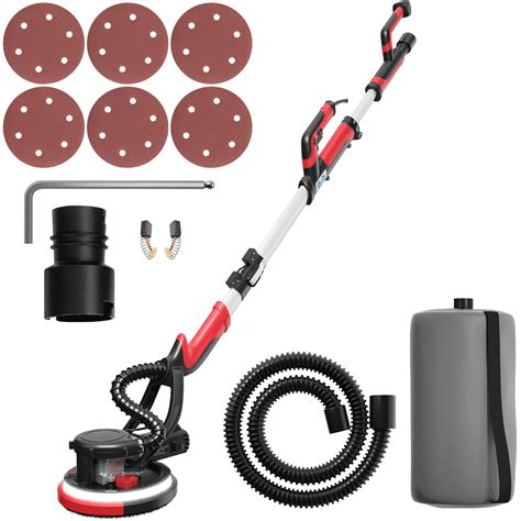 Gymax Electric 750W Drywall Sander w/ Vacuum Attachment & Light ...