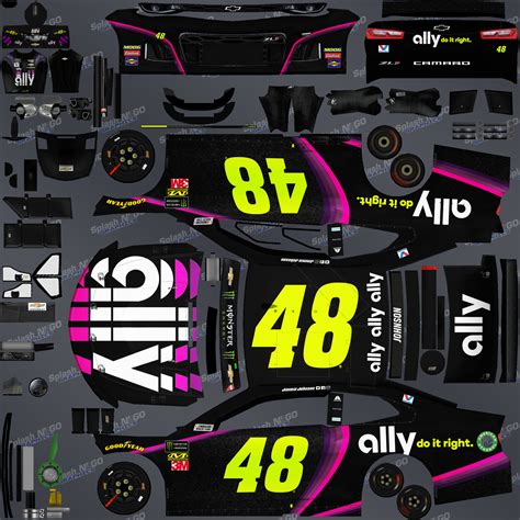 (Fictional) Jimmie Johnson Ally Scheme | Stunod Racing