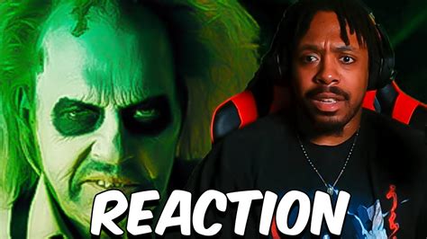 BEETLEJUICE BEETLEJUICE Official Teaser Trailer Reaction YouTube