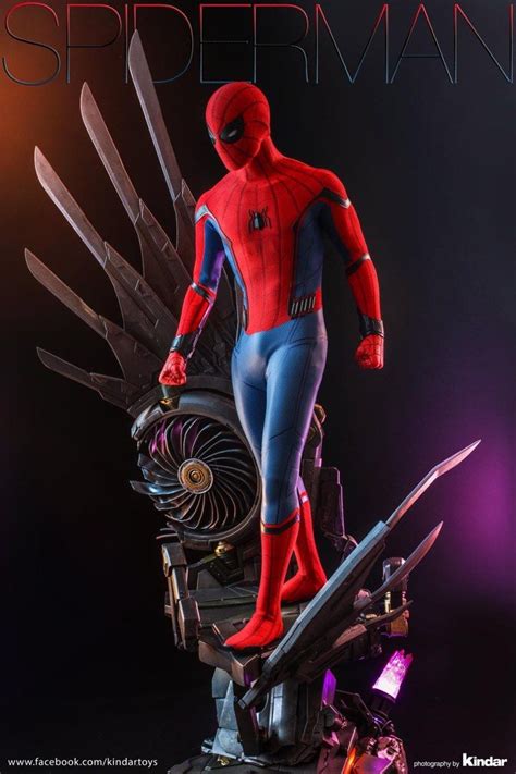 HOT TOYS SPIDERMAN HOMECOMING 1 4 Hobbies Toys Toys Games On Carousell