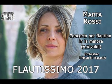 Marta Rossi Concerto In La Minore Antonio Vivaldi Youtube