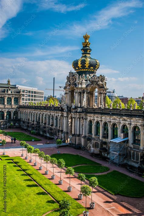 May Dresden Germany Th Century Baroque Zwinger Palace