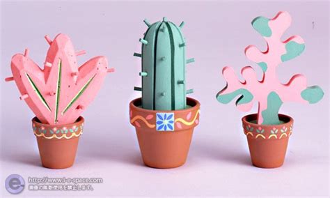 メキシコの植物 立体イラストレーションとメキシコの植物と多肉植物と刺があると砂漠に生えているのイラスト イラストレーター検索