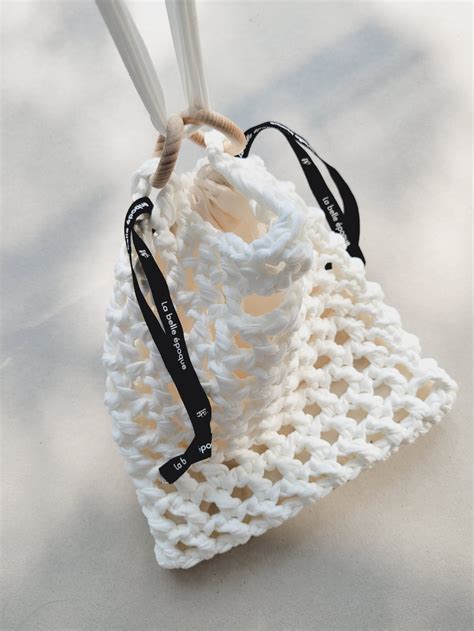 Crochet Shoulder Bag, T-shirt Yarn Bags, Minimalist, Boho Bag Crossbody ...