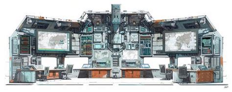 Fbi Command Center Drawing Base