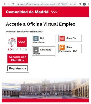 Cómo sellar el paro por INTERNET en Madrid SEPE 2025