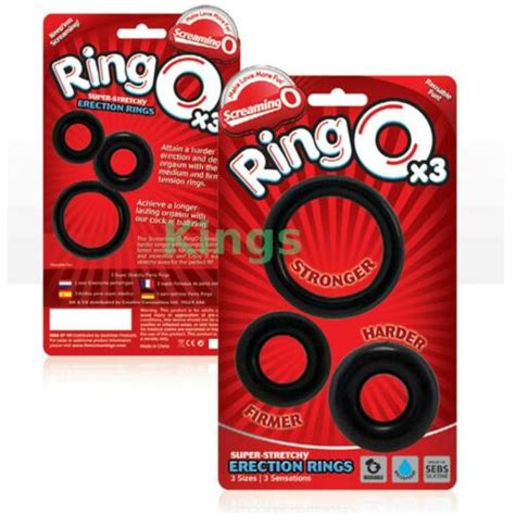 3 Screaming O Penis Rings Impotence Erection Aid Sex Aid Erectile Dysfunction 817483010453 Ebay