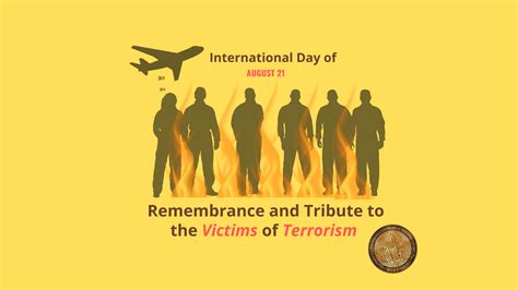 International Day Of Remembrance And Tribute To The Victims Of