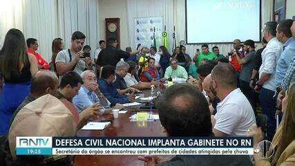 Defesa Civil Nacional Instala Gabinete No Rn Para Auxiliar Munic Pios