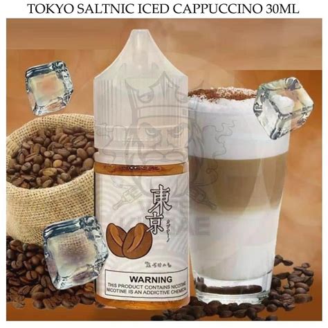 Tokyo Saltnic Cappuccino Iced Ml In Uae Vapeking Ae