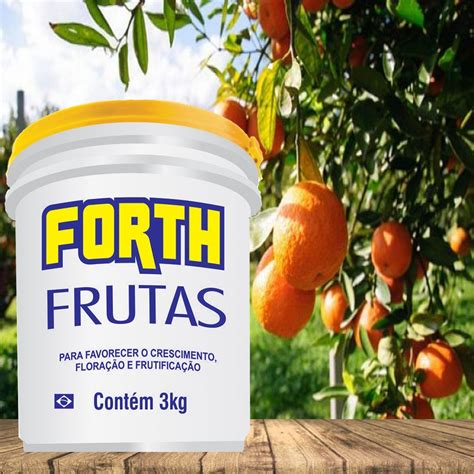 Adubo Fertilizante Forth Frutas Kg Frutificacao Do Pomar Mercado Livre