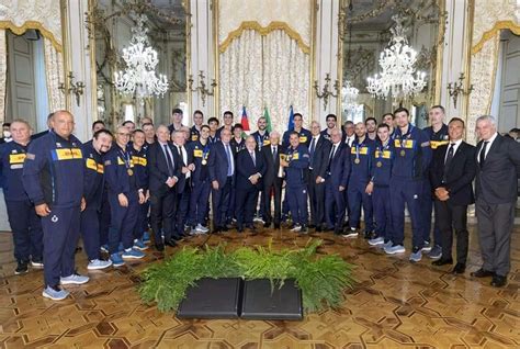 Gli Azzurri Campioni Del Mondo Ricevuti Dal Presidente Mattarella E Dal