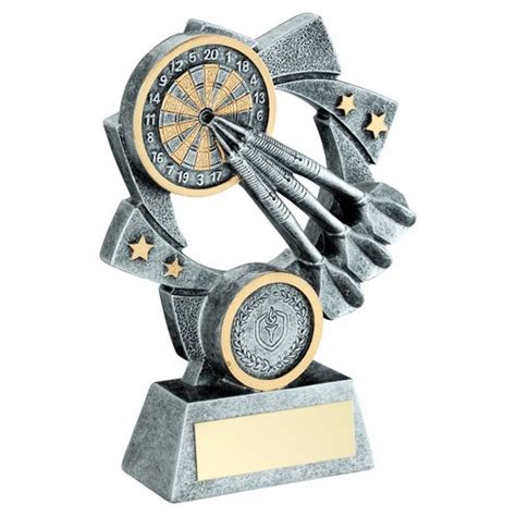 DARTS STAR SPIRAL TROPHY - Victory Trophies