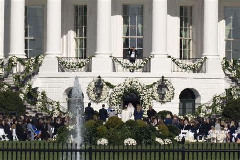 Bidens Granddaughter Naomi Ties Knot In White House Wedding Politico