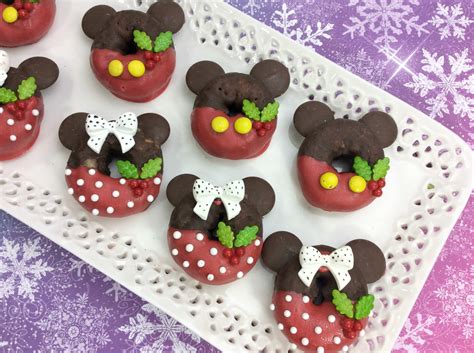 Mickey And Minnie Doughnuts