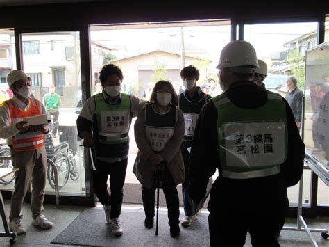 福祉避難所会開設訓練に参加しました 特別養護老人ホーム練馬高松園・第2練馬高松園・第3練馬高松園