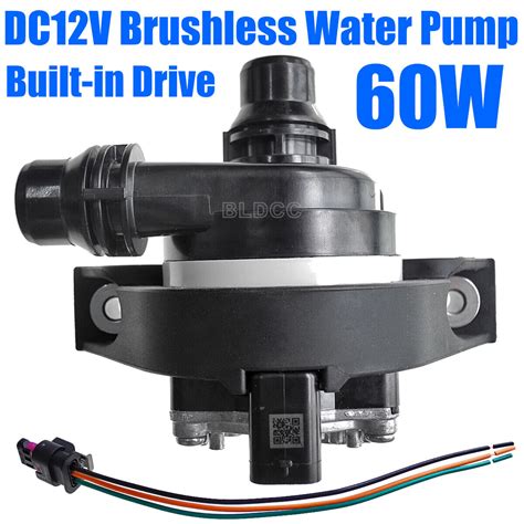 W W W Electric Auxiliary Coolant Water Pump V Brushless