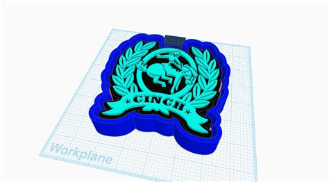 STL file Cinch logo 👖・3D printable model to download・Cults