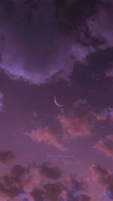 30+ Awesome Purple Night Sky Aesthetic Pictures | ria gallagher