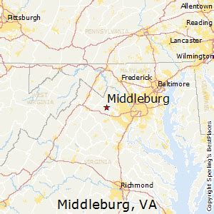 Middleburg Virginia Map