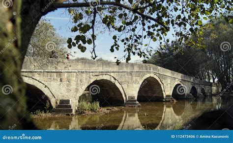 The Roman Bridge In Sarajevo Stock Photo Image Of Architecture