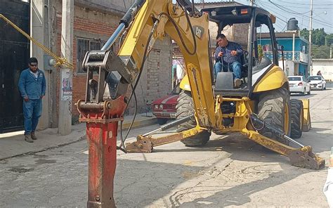 Inician obras de pavimentación y drenaje en calles de Yecapixtla El