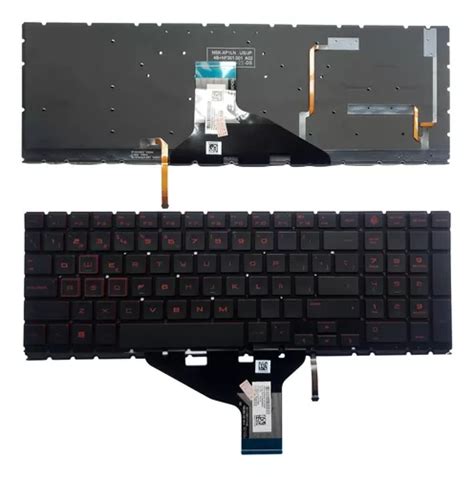 Teclado Original Para Hp Omen 15 Dc 15 Dh 17 Cb Iluminado Cuotas Sin Interés