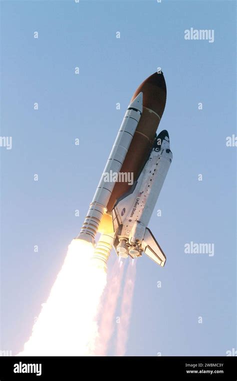 Cape Canaveral Fla Space Shuttle Discovery Heads To Space After