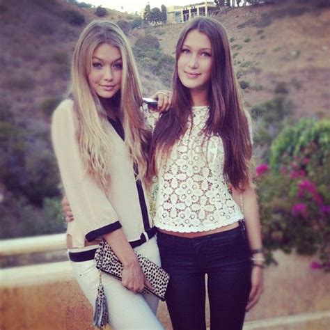 Gigi Hadid & Bella Hadid Gigi Hadid 2014, Bella Gigi Hadid, Bella Hadid ...