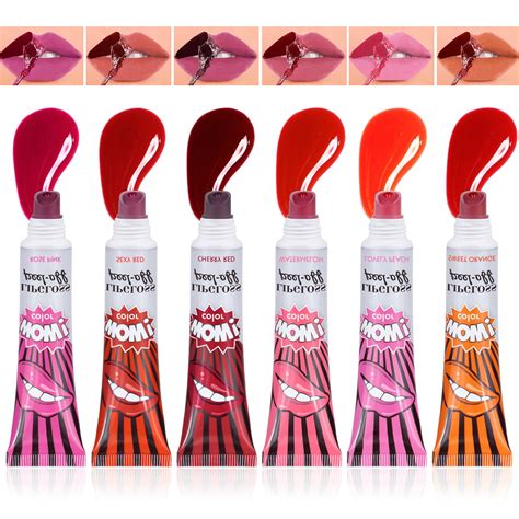 Valentine S Day Lip Glosses Set Hot Sale Women Lip Glosses Color Tear Off Lipstick Lip Gloss
