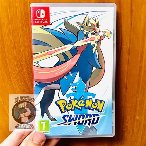 Jual Pokemon Sword Switch Games Catridge Fisik Pokemon Sword Nintendo