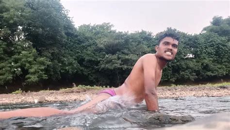 Aaj To Ganga Nadi Me Nanga Snan Kiya Nude Jordiweek In The Ganga River Place Gay Porn Xhamster