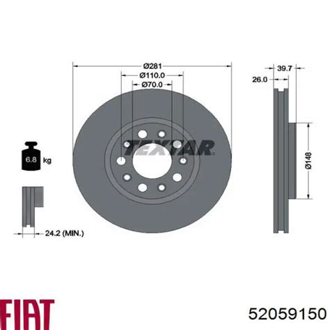 52059150 Fiat Alfa Lancia сравнить цены на Автопро