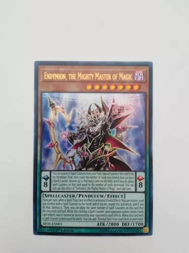 Endymion The Mighty Master Of Magic Yu Gi Oh Ultra Y Mercadolibre