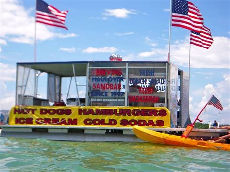 Floating Food Truck Haulover Sandbar Boat Food Food Truck Business