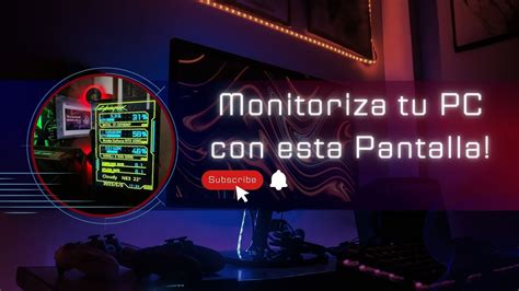 Esta Pantalla Monitoriza Tu PC YouTube