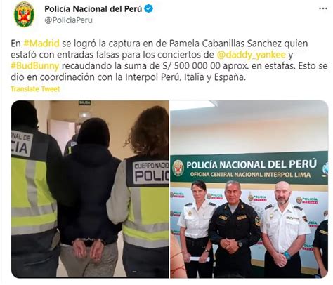 Pamela Cabanillas Espa A Aprueba Extraditar A Estafadora De Entradas