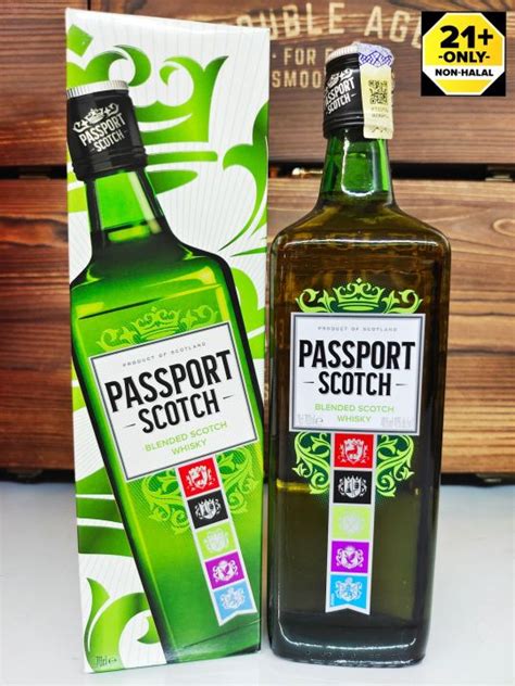 Passport Scotch Whisky Ml Original Ready Stock Lazada