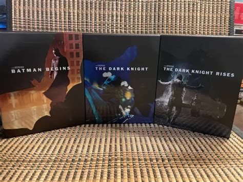 The Dark Knight Trilogy Ultimate Collector S Ed K Steelbook Disc