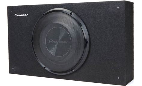 Pioneer TS A2500LB Truck Style Sealed Enclosure With 10 Subwoofer At