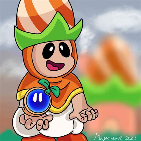 Poplin from Super Mario Bros. Wonder! by mayacrazyyt on DeviantArt