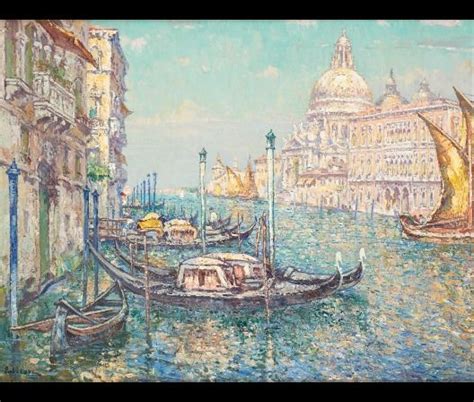 Paul Leduc Le Grand Canal à Venise vers le soir MutualArt